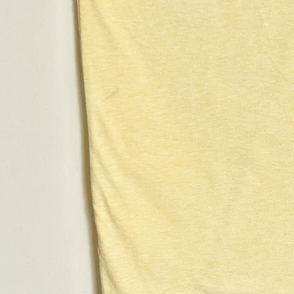 Anchorman Ron Burgundy Jogging or Yogging Retro Yellow T Shirt Adult size Large - Picture 9 of 10